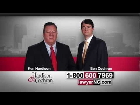 Do I Need A North Carolina Personal Injury or Workers' Compensation Lawyer? Hardison & Cochran
