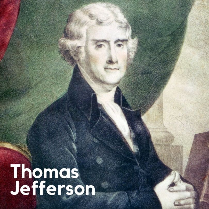 A picture of Thomas Jefferson