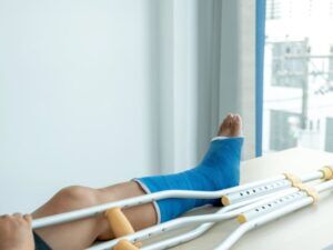 broken bones as a result of a personal injury accident