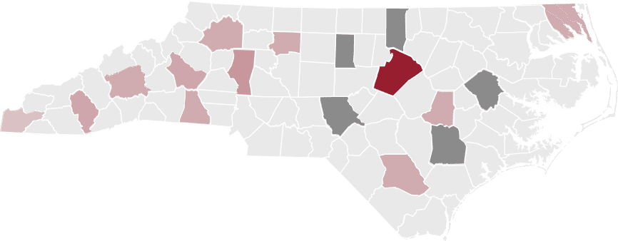 North Carolina counties