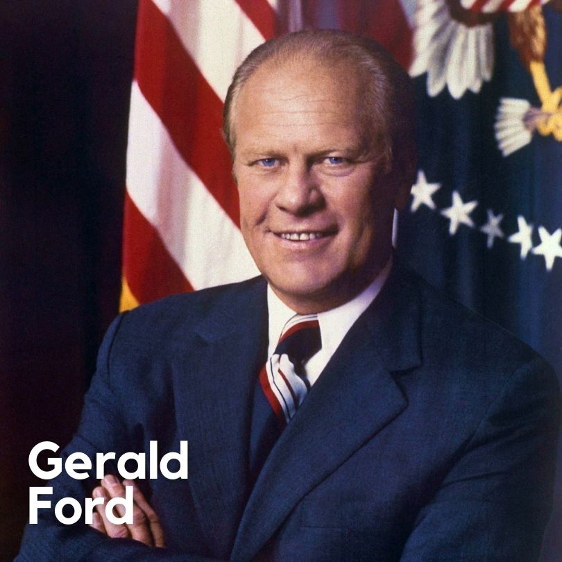 A photo of Gerald Ford